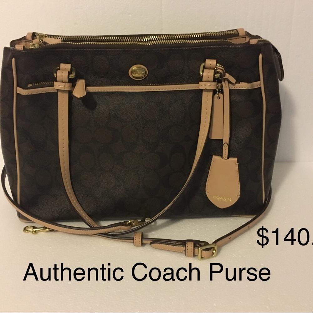 Coach Purse Used once. LOVE THIS BAG U will too.